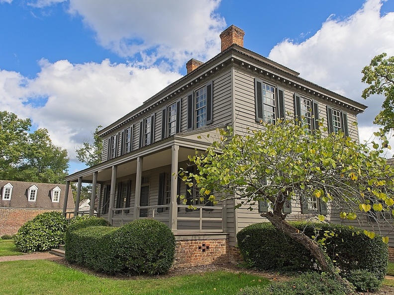 Stately colonial house